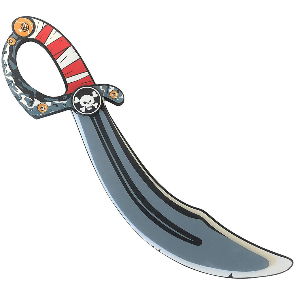 Liontouch Red Stripe Pirate Sabre Sword - Radar Toys