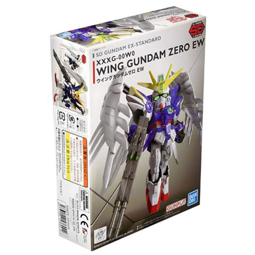 Bandai Gundam Wing SD EX-Standard 004 XXXG-00W0 Wing Gundam Zero EW Model Kit