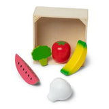 Melissa And Doug Wooden Food Groups Fruit And Vegetables Play Food - Radar Toys