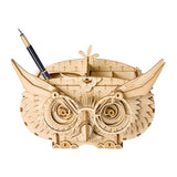 Robotime Rolife Owl Storage Box 3D Wooden Puzzle Building Set - Radar Toys