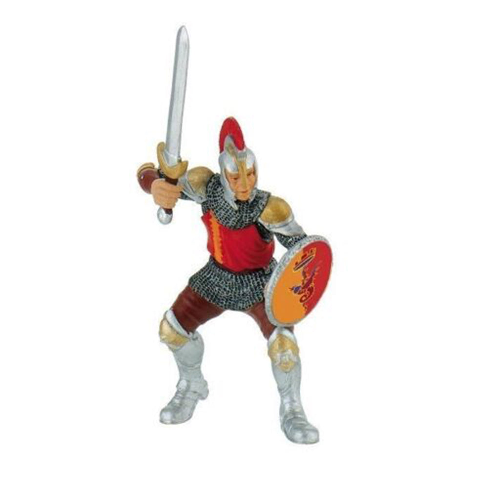 Bullyland Knight With Sword Red Figure 80765