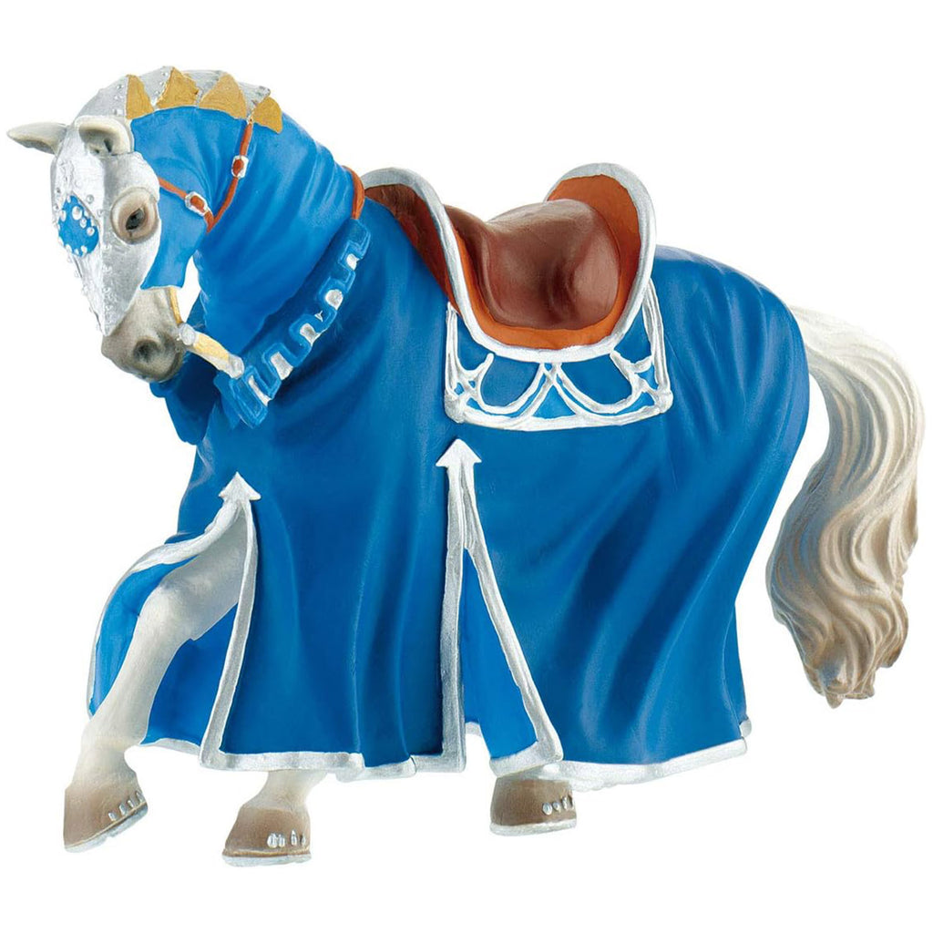 Bullyland Tournament Horse Blue Animal Figure 80769