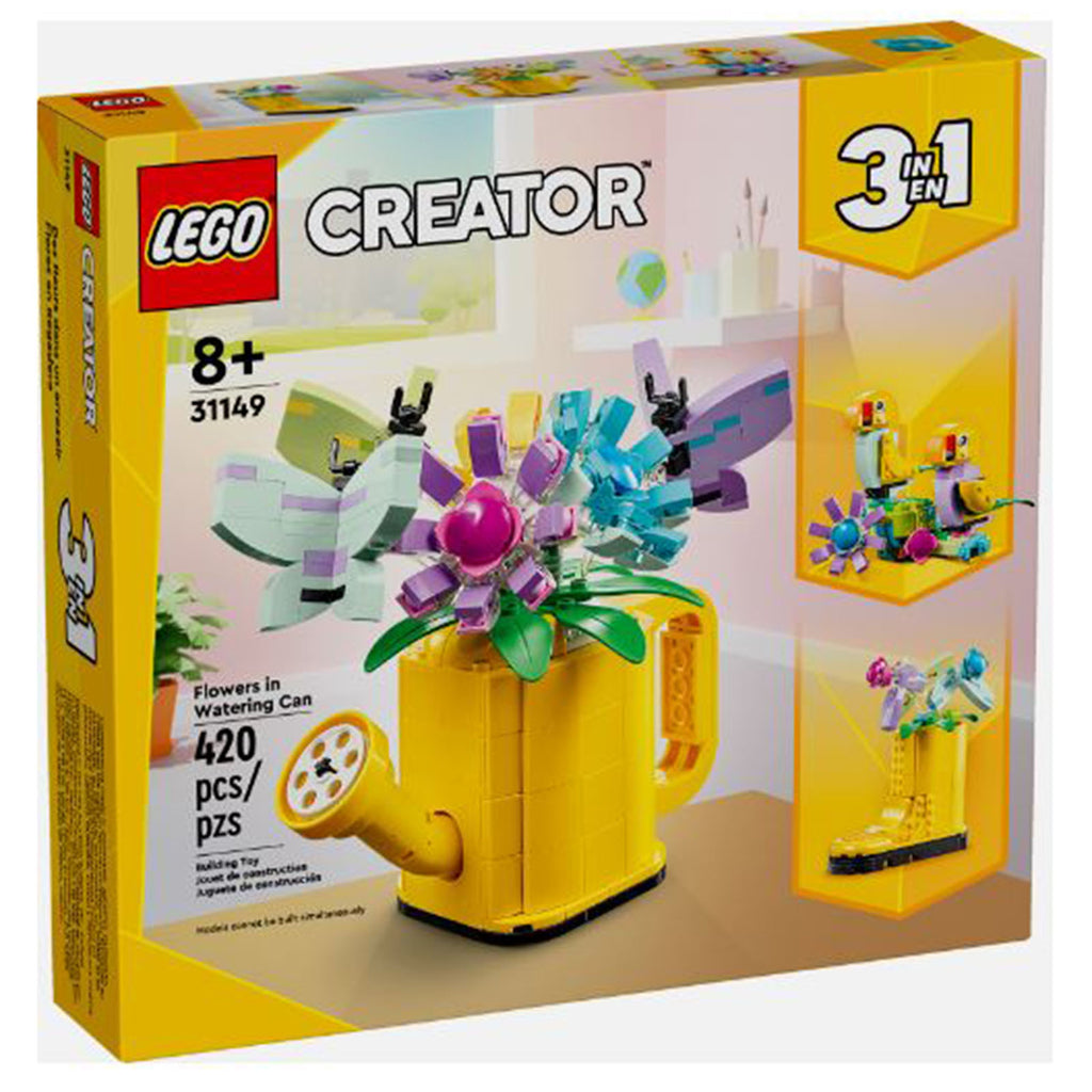 LEGO® Creator Flowers In Watering Can Building Set 31149 - Radar Toys
