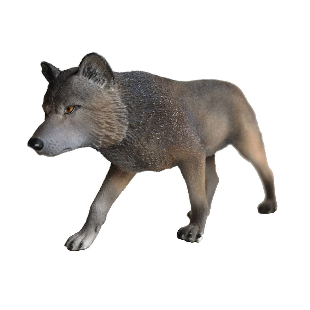 Bullyland Grey Wolf Animal Figure 63460