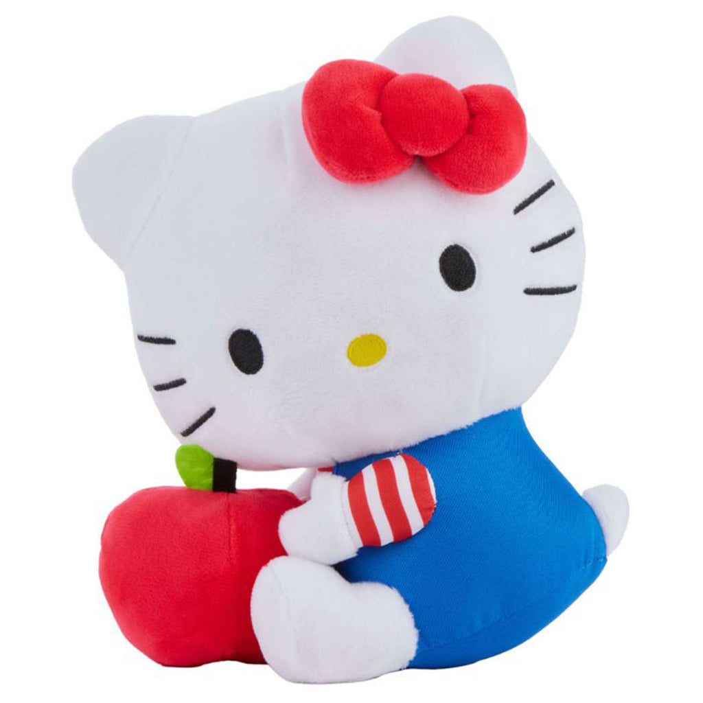 Sanrio Hello Kitty Fruits Blue With Apple 10 Plush - Radar Toys