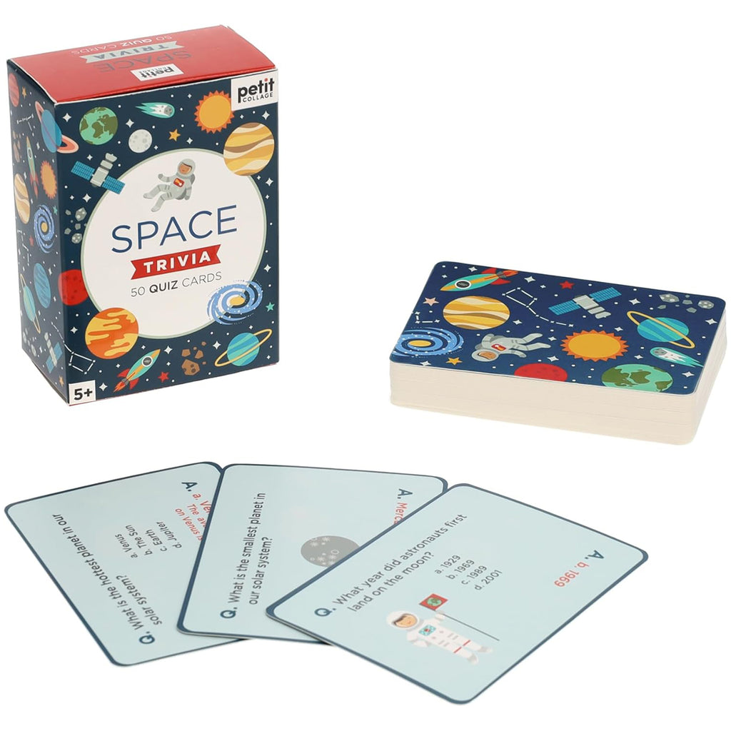 Chronicle Books Petit Space Trivia Quiz Cards