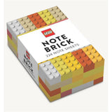 Chronicle Books LEGO Yellows Oranges Note Brick - Radar Toys