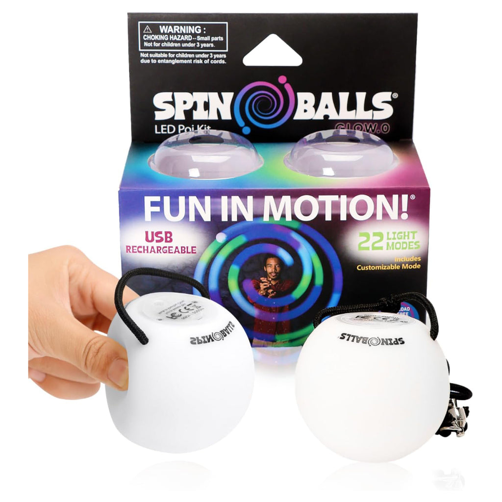 Fun In Motion LED Spin Balls - Radar Toys