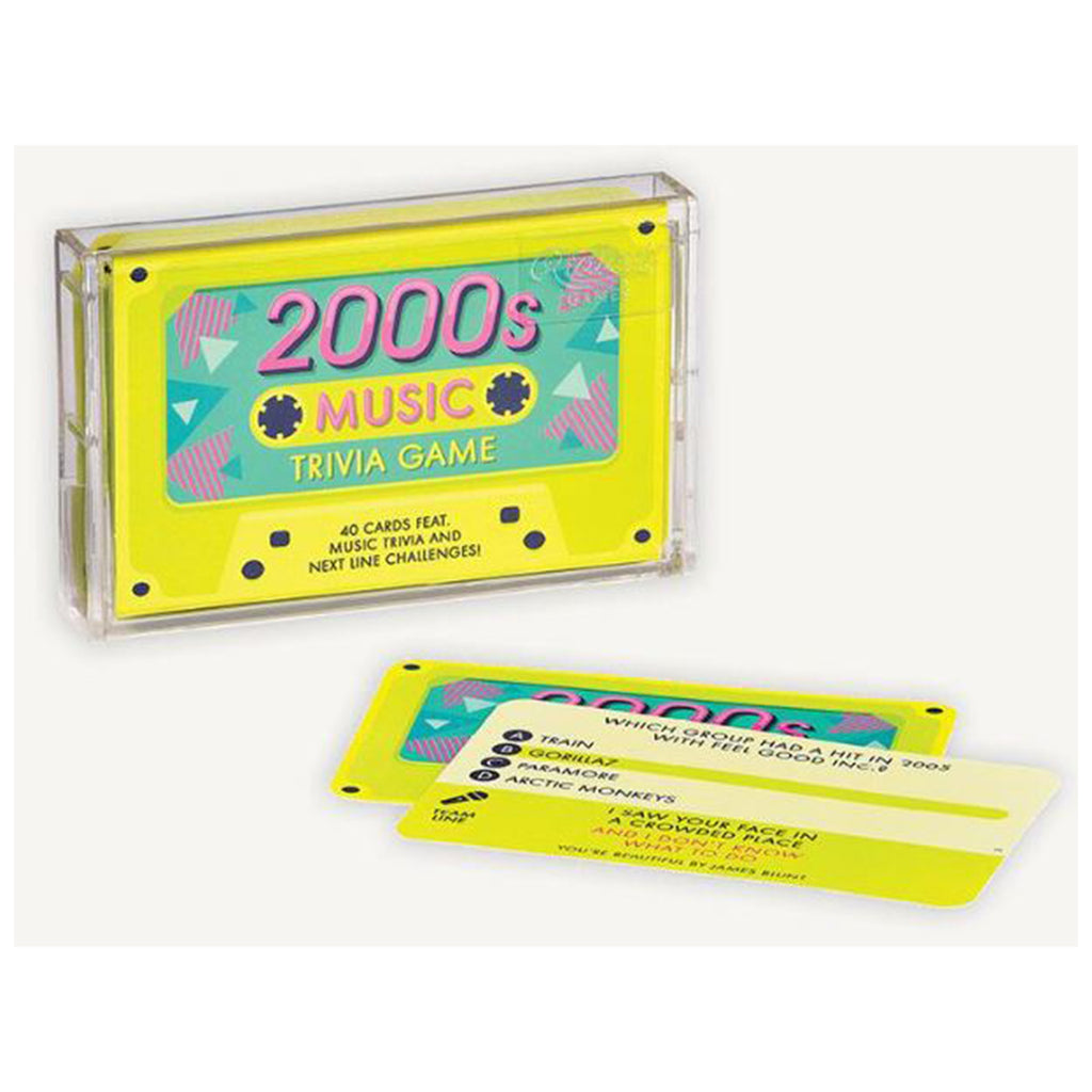 Chronicle Books Trivia Tapes 2000s Music Trivia Game