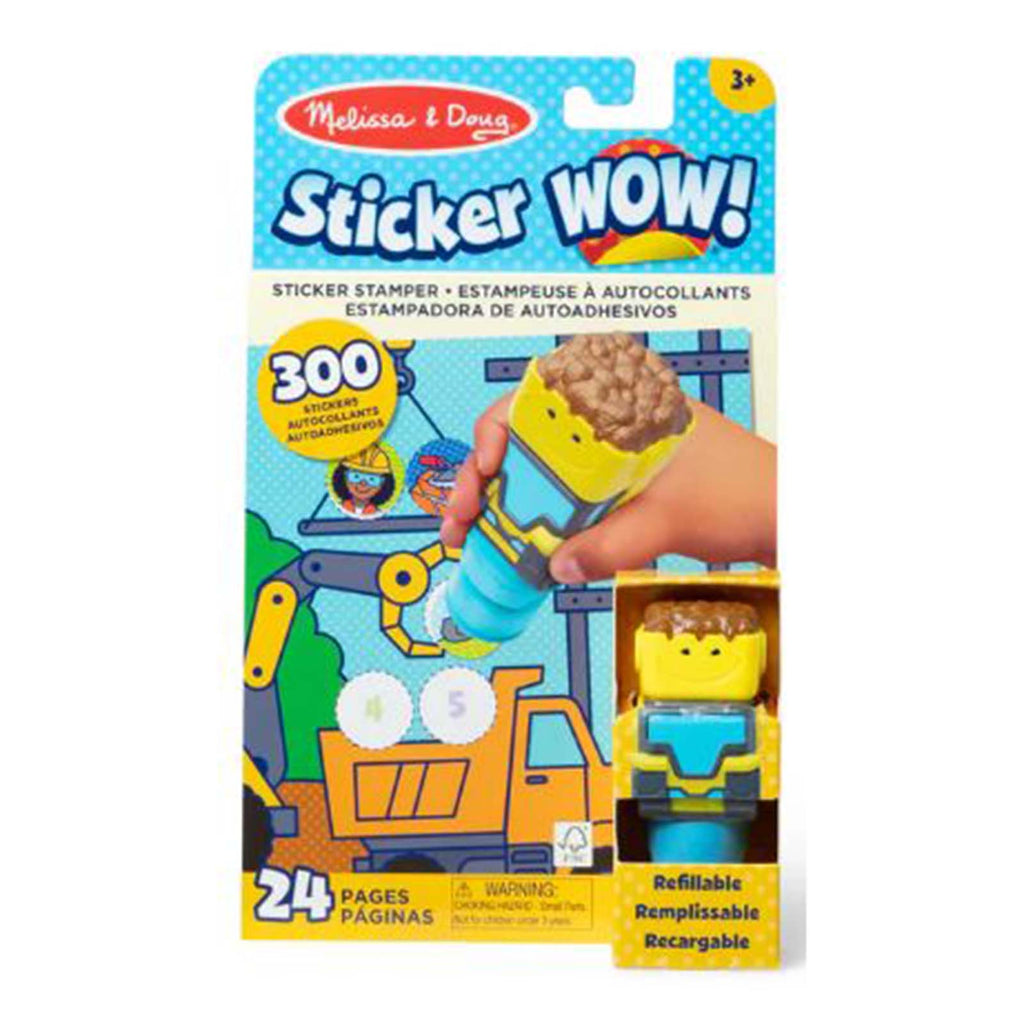 Melissa And Doug Sticker WOW! Bulldozer Activity Pad - Radar Toys