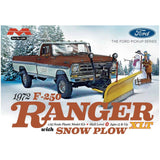 Moebius Models 1972 Ford F-250 Ranger With Snow Plow 25th Model Kit - Radar Toys
