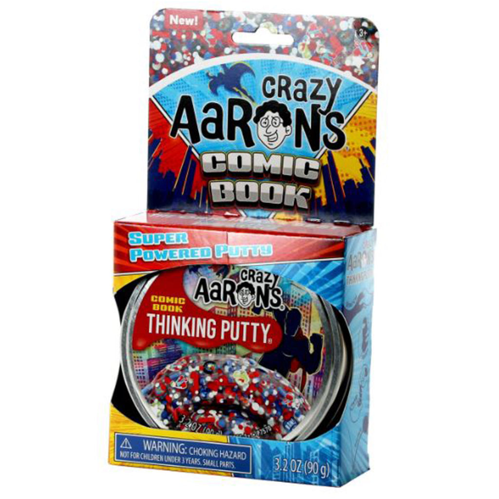 Crazy Aaron's Comic Book 3.2 oz Thinking Putty