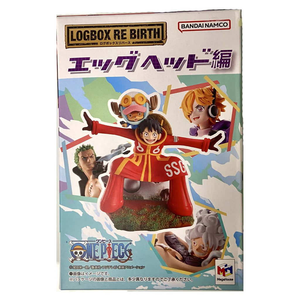 Bandai One Piece Logbox Re Birth Egg Head Arc Megahouse Petitrama Single Blind Box Figure - Radar Toys