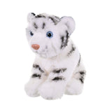 Wild Republic Cuddlekins Mini White Tiger Baby 7 Inch Plush Figure - Radar Toys