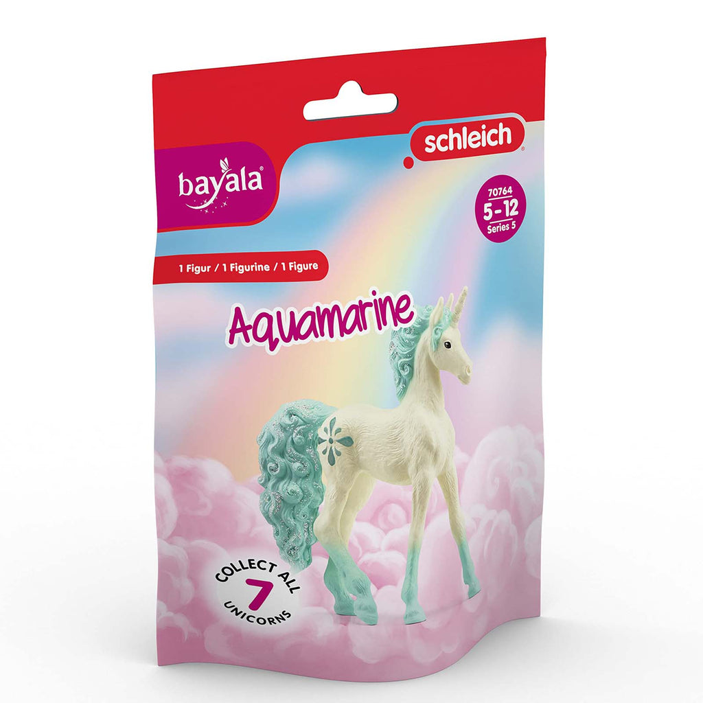 Schleich Bayala Series 5 Aquamarine Unicorn Animal Figure 70764 - Radar Toys