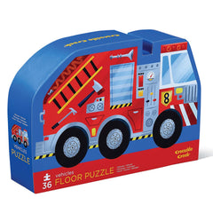 Crocodile Creek Vehicles Floor Puzzle - Radar Toys
