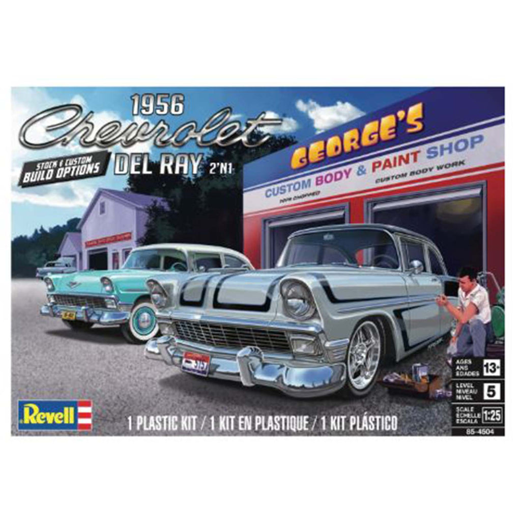 Revell 1956 Chevrolet Del Ray 2 in 1 25th Scale Model Kit - Radar Toys