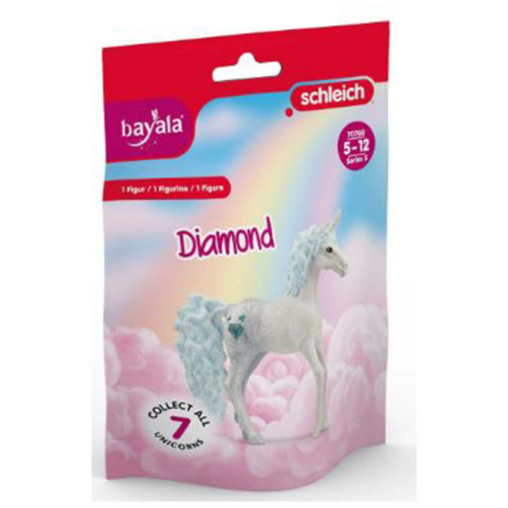 Schleich Bayala Series 5 Diamond Unicorn Animal Figure 70768 - Radar Toys