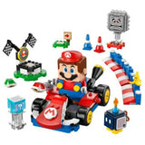 LEGO® Super Mario Interactive LEGO Mario And Standard Kart Building Set 72043 - Radar Toys