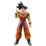 Bandai Dragon Ball Z SHFiguarts Son Goku A Saiyan Raised On Earth Figure - Radar Toys