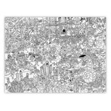 Crocodile Creek Day At The Gardens Giant Coloring Poster - Radar Toys
