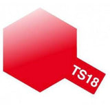 Tamiya Color For Plastics TS-18 Metallic Red 100ml Spray Paint Can TAM85018 - Radar Toys