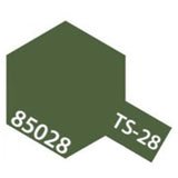 Tamiya Color TS-28 Olive Drab 100mL Spray Paint Can TAM85028 - Radar Toys