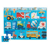 Crocodile Creek Vehicles Floor Puzzle - Radar Toys