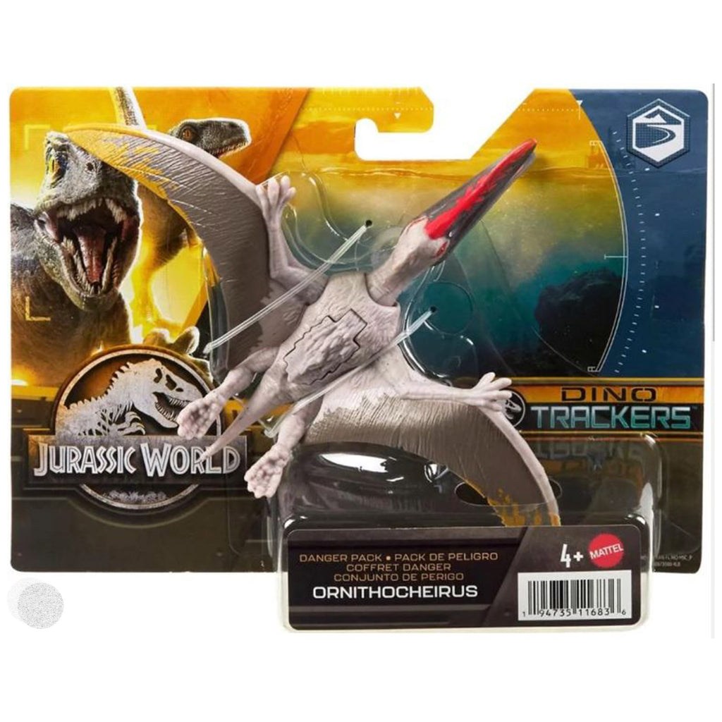 Mattel Jurassic World Dino Trackers Orinthocheirus Danger Pack