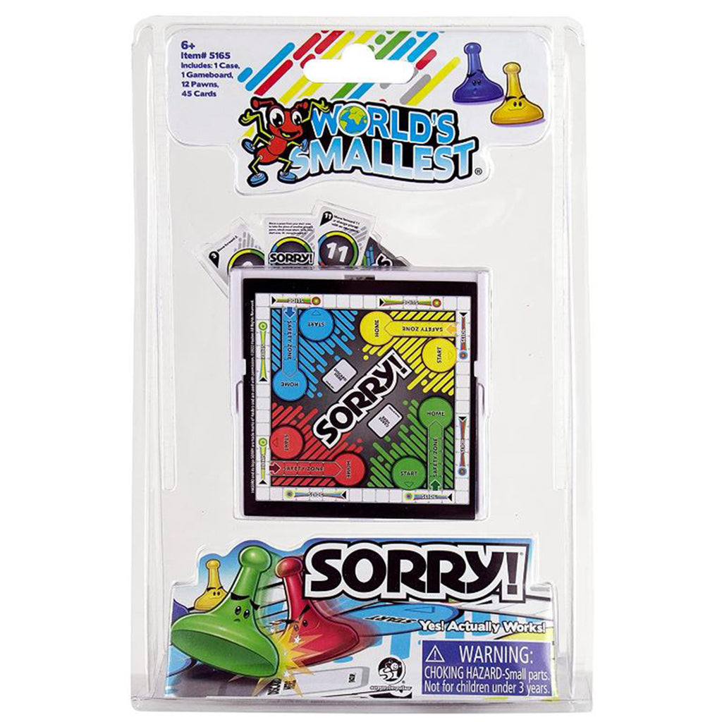 Super Impulse World's Smallest Sorry! Board Game
