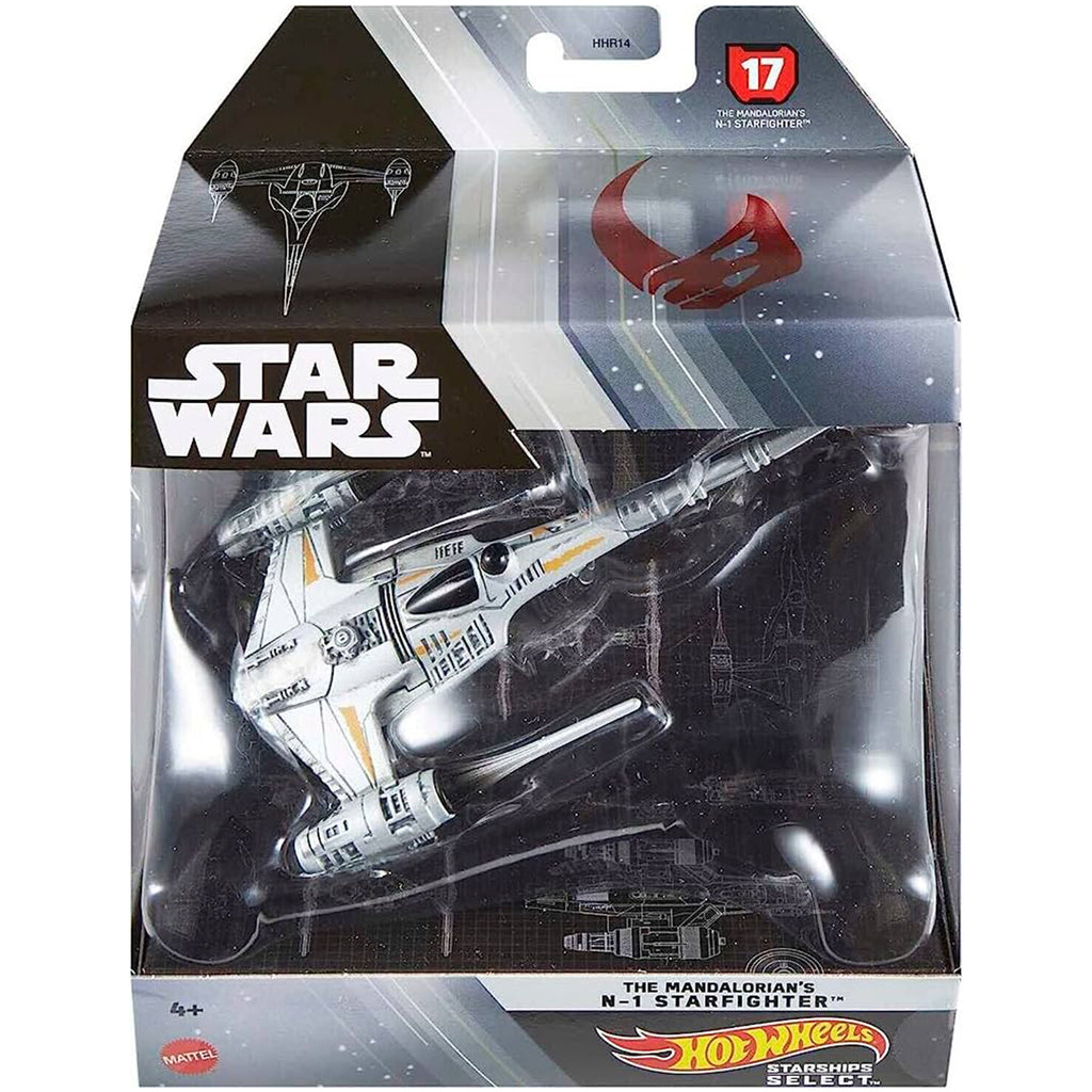 Mattel Hot Wheels Starships The Mandalorian N-1 Starfighter Figure