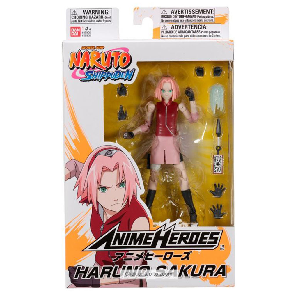 Bandai Anime Heroes Naruto Shippuden Haruno Sakura Action Figure