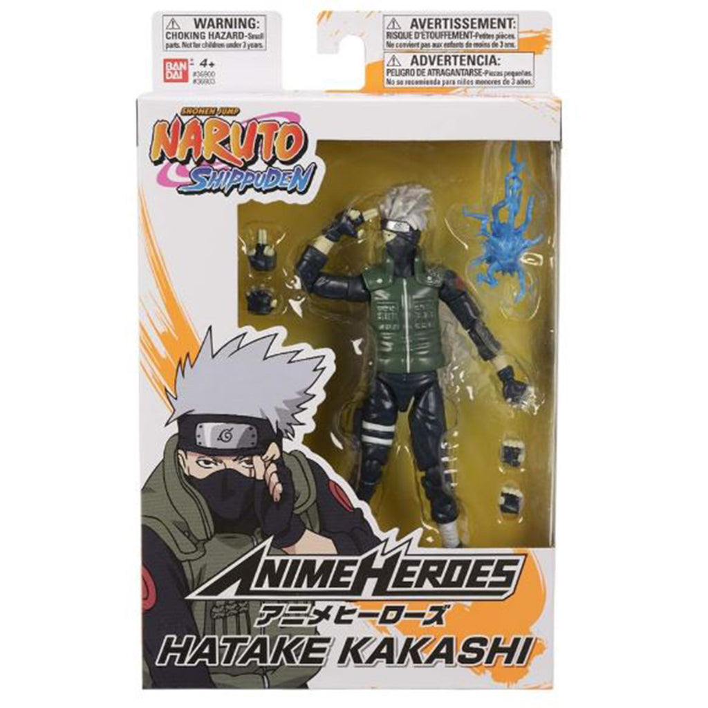 Bandai Anime Heroes Naruto Shippuden Hatake Kakashi Action Figure