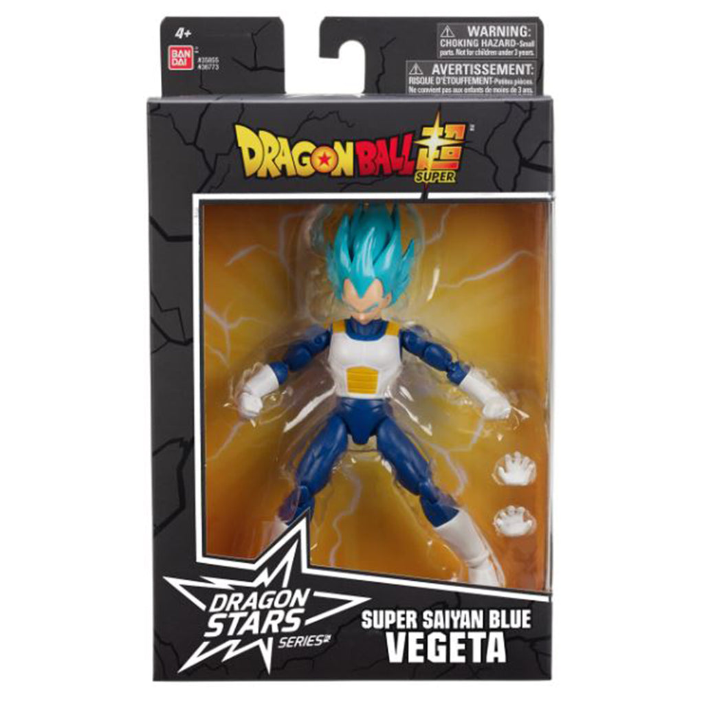 Bandai Dragonball Super Dragon Stars Super Saiyan Blue Vegeta Version 2 Action Figure