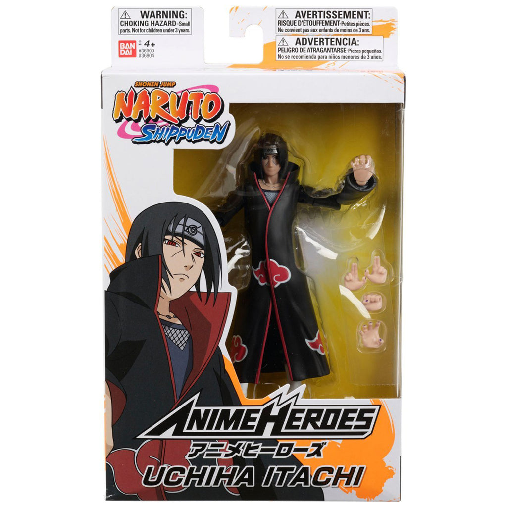 Bandai Anime Heroes Naruto Shippuden Itachi Uchiha Action Figure