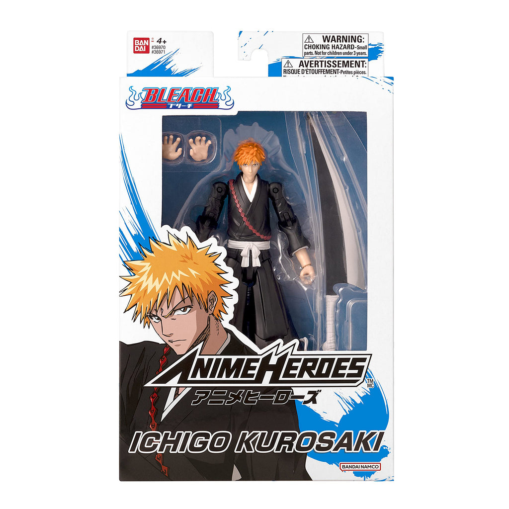 Bandai Anime Heroes Bleach Ichigo Kurosaki Action Figure