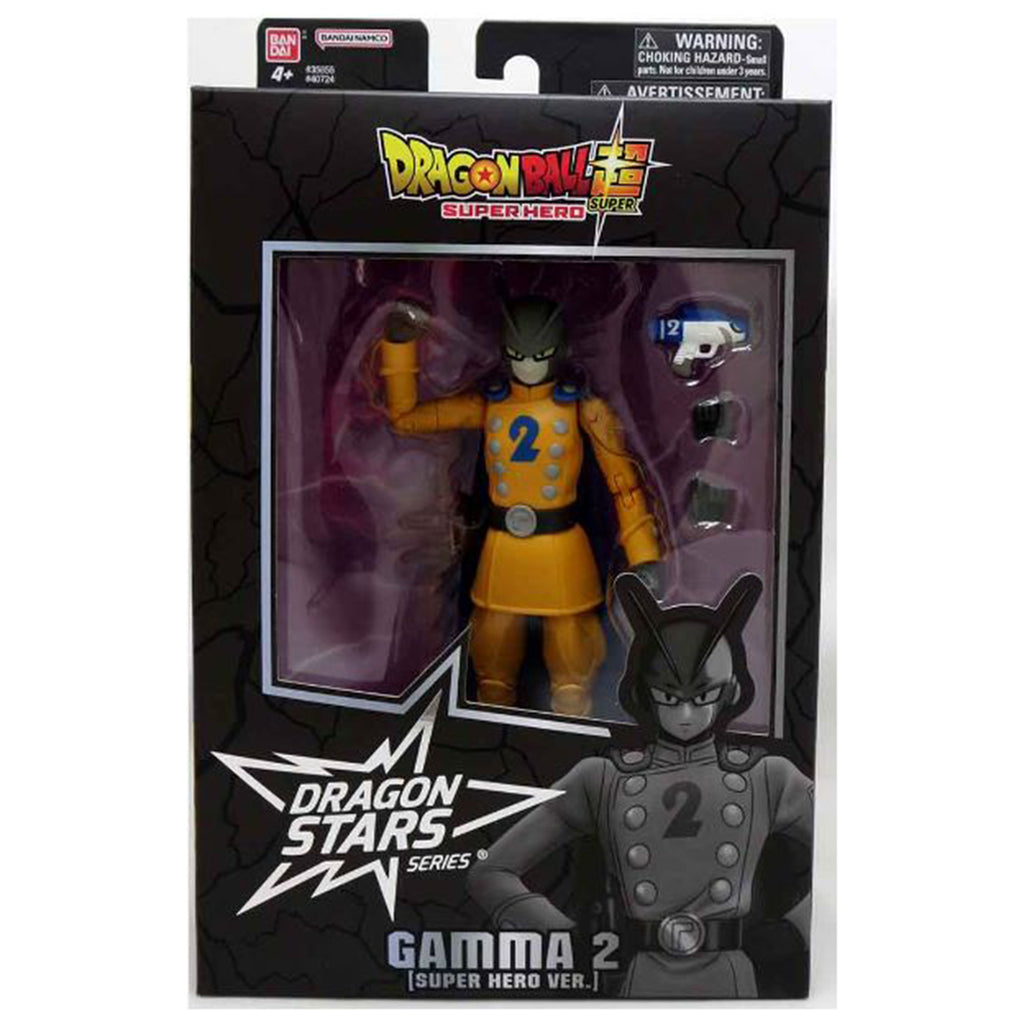 Bandai Dragonball Super Dragon Stars Super Hero Gamma 2 Action Figure