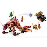 LEGO® Ninjago Dragons Rising Heatwave Transforming Lava Dragon Building Set 71793 - Radar Toys