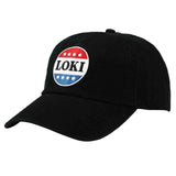 Bioworld Marvel Loki Red White And Blue Buckle Hat - Radar Toys