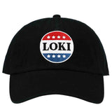 Bioworld Marvel Loki Red White And Blue Buckle Hat - Radar Toys