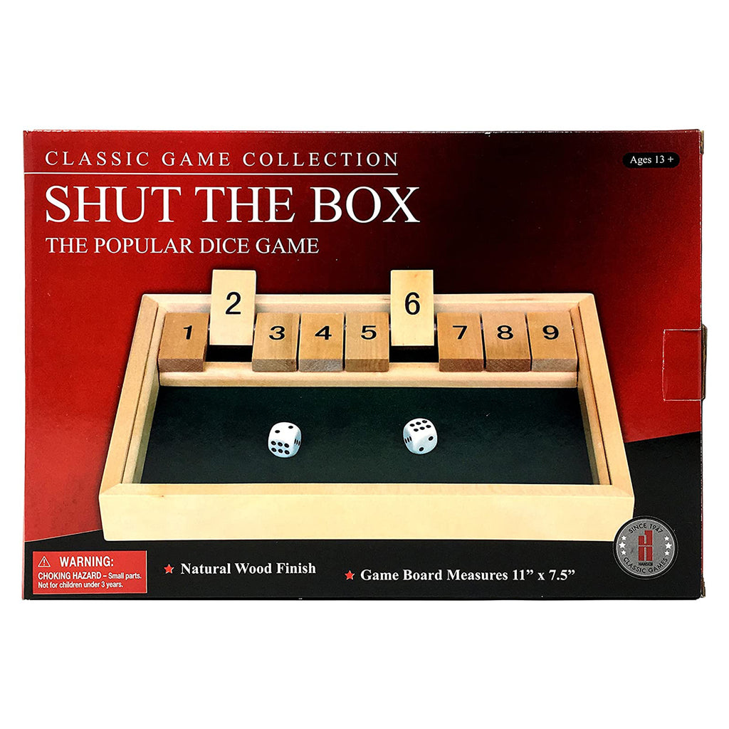 Hansen Classic Shut The Box The Dice Game - Radar Toys
