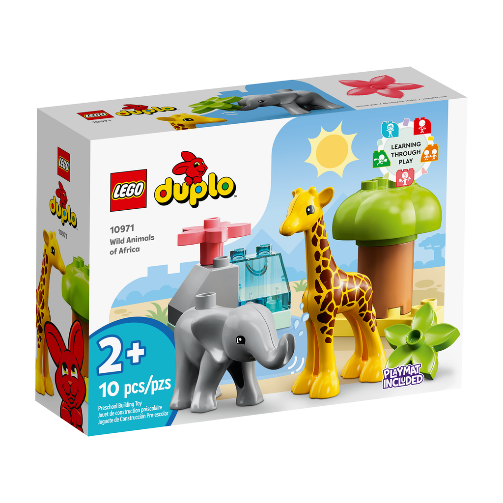 LEGO® DUPLO® Wild Animals Of Africa Building Set 10971 - Radar Toys