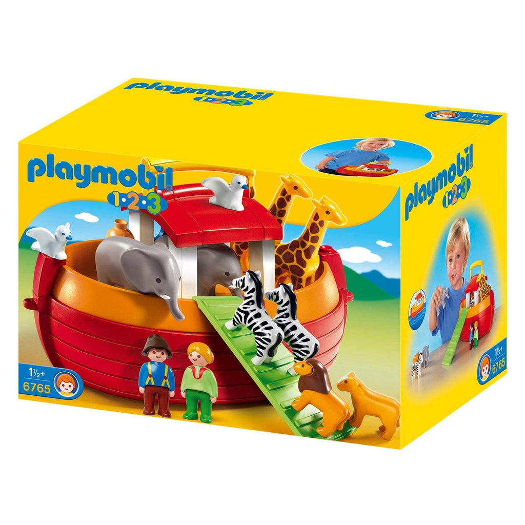 Playmobil 123 My Take Along Noah's Ark Building Set 6765 - Radar Toys
