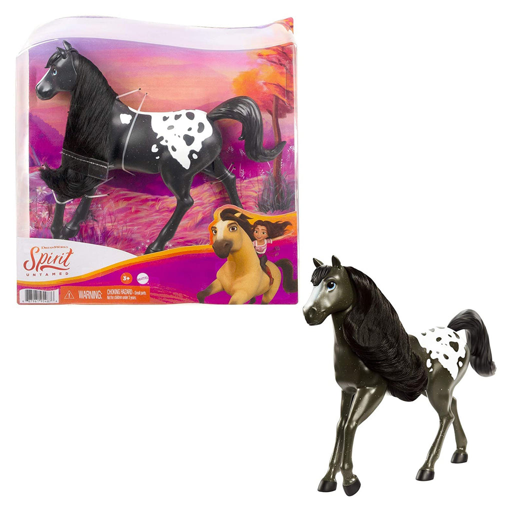 Spirit Untamed Pinto Black Mane Play Set