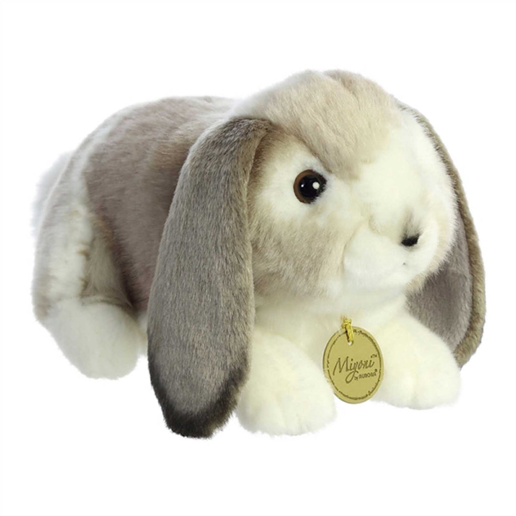 Aurora Holland Lop Rabbit Grey 9 Inch Plush Figure