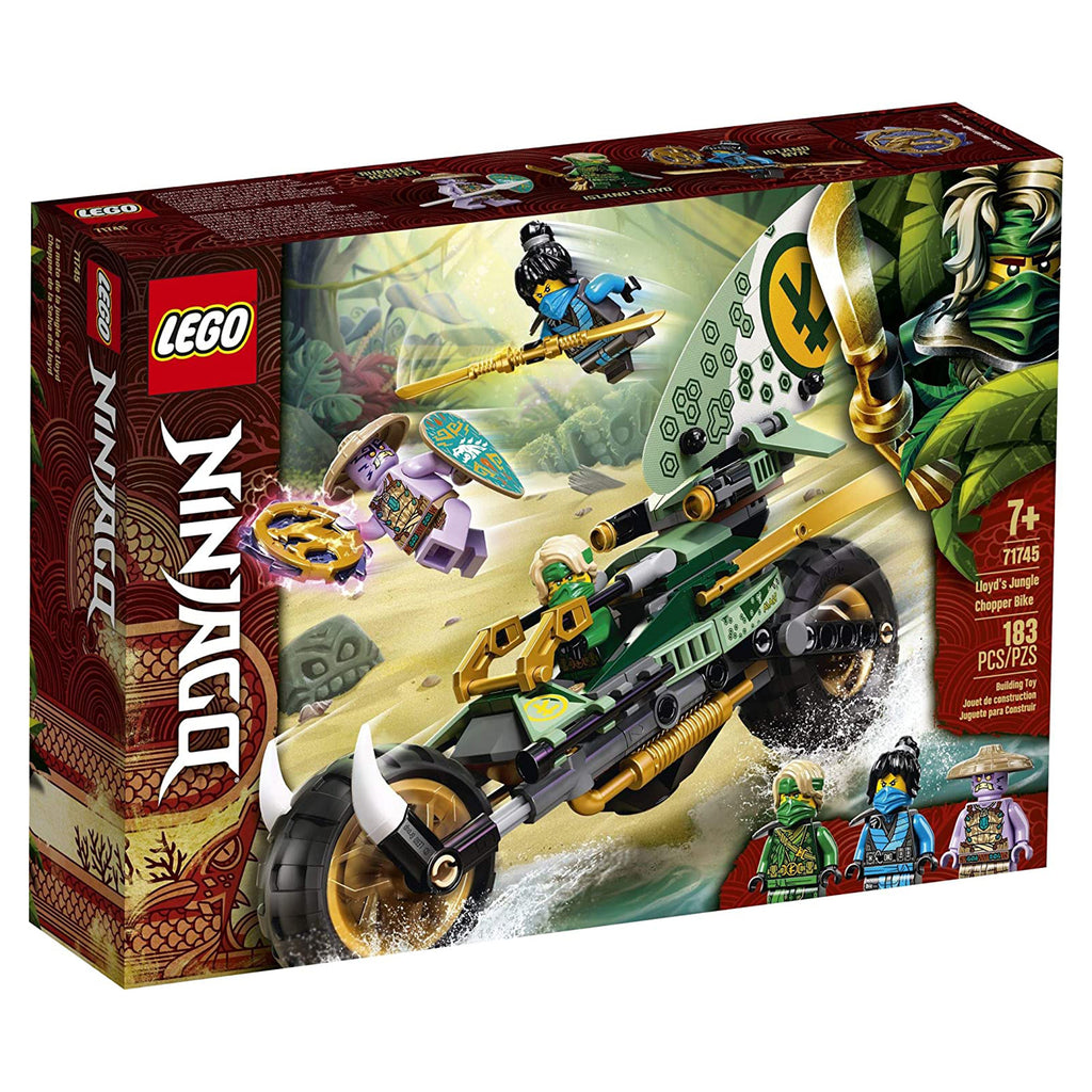 LEGO® Ninjago Lloyd's Jungle Chopper Bike Building Set 71745 - Radar Toys