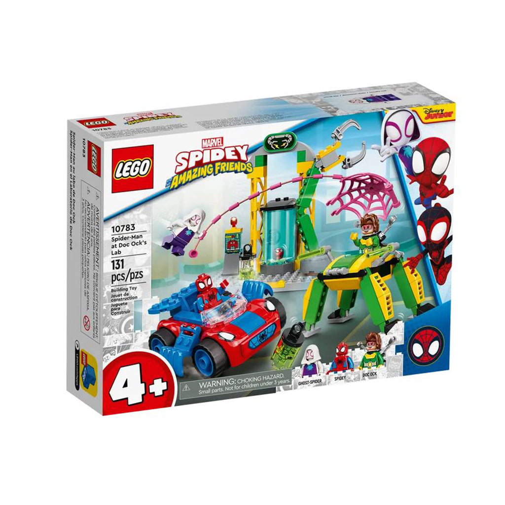 LEGO® Marvel Spidey And His Amazing Friends Spider-Man At Doc Ock's Lab Building Set 107836