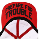 Bioworld Pokemon Team Rocket White Red Snapback Hat - Radar Toys