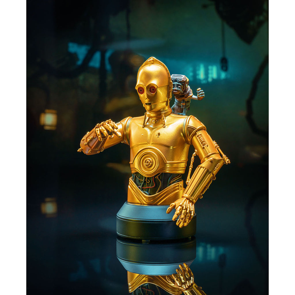 Star Wars Rise Of Skywalker C3PO And Babu Frik 1:6 Mini-Bust Scale Figure - Radar Toys