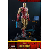 Hot Toys Marvel Deluxe Iron Man The Origins Collection Comics Masterpiece Sixth Scale Figure - Radar Toys